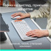 Комплект Logitech POP Icon Combo Bluetooth UA Off-White (920-013141)