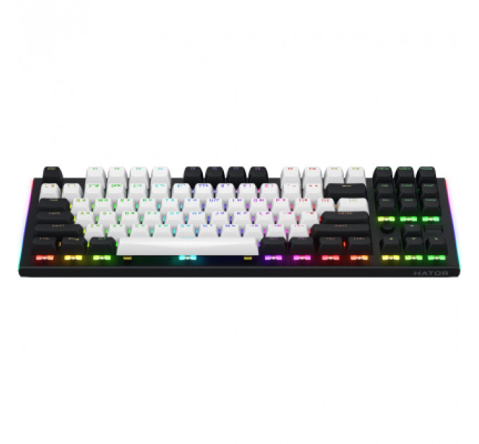 Клавіатура Hator Gravity TKL Orange USB Black (HTK560UA)