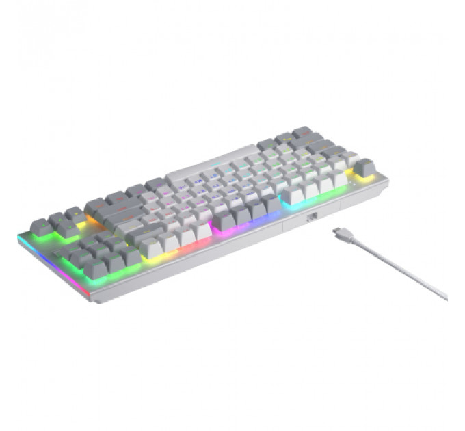 Клавіатура Hator Gravity TKL Orange USB White (HTK561UA)