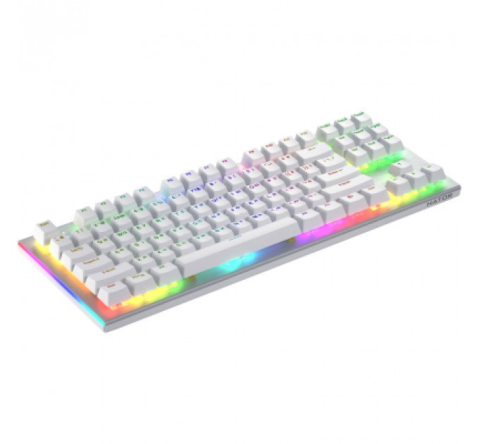 Клавіатура Hator Gravity X TKL Orange USB White (HTK551UA)