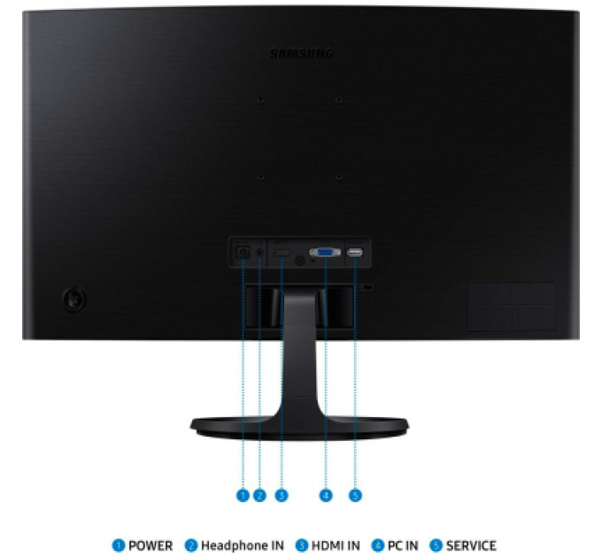 Монітор Samsung LS27D360GAIXCI