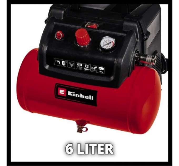 Einhell Компресор Einhell TC-AC 190/6/8 OF Set, 1200 Вт (4020650)