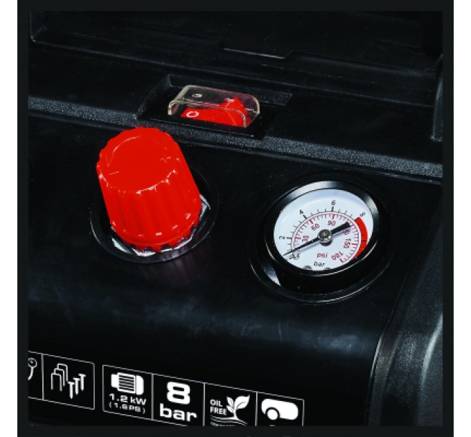 Einhell Компресор Einhell TC-AC 190/6/8 OF Set, 1200 Вт (4020650)