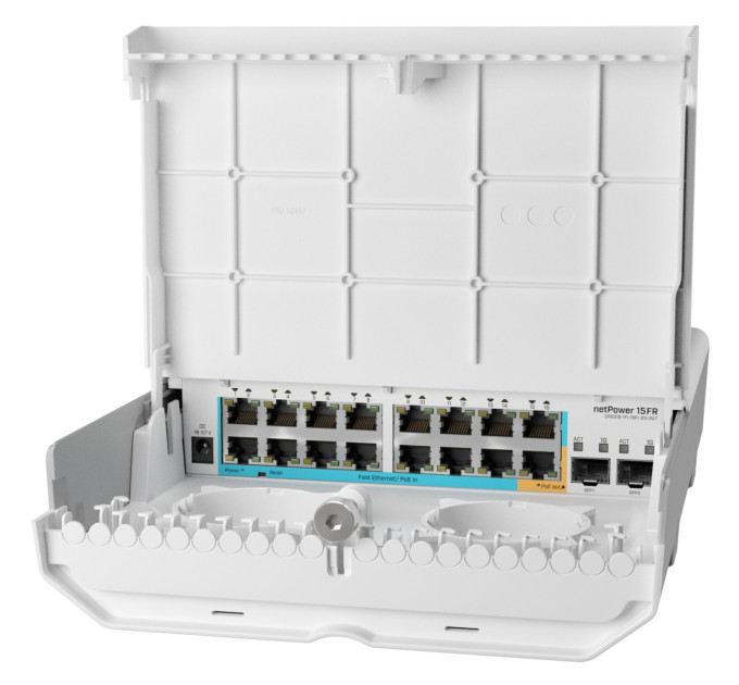 Mikrotik Комутатор мережевий Mikrotik CRS318-1Fi-15Fr-2S-OUT