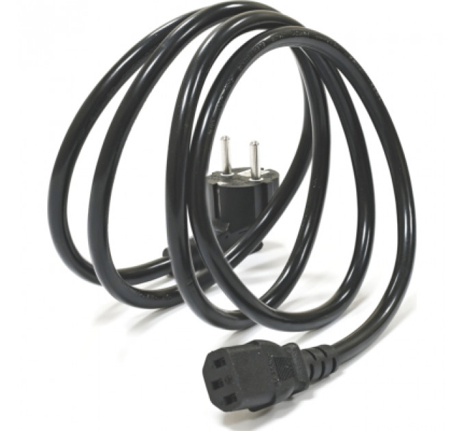 Кабель живлення Kingda С13 - CEE 7/7, переріз проводів 3x1.5, 5м (PC6065-5m)