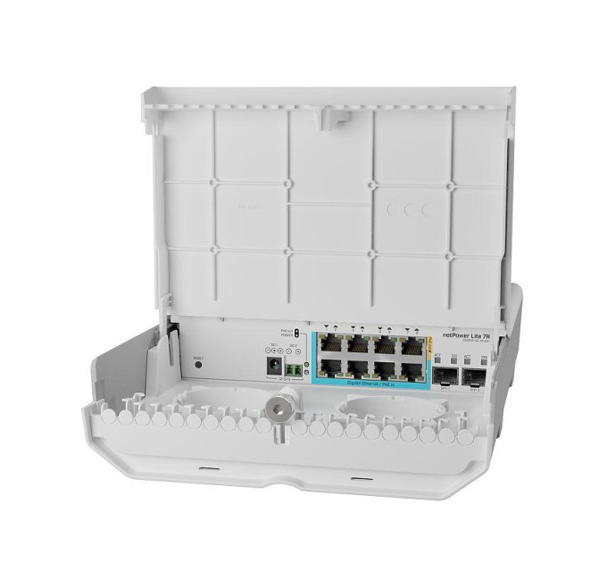 Mikrotik Комутатор мережевий Mikrotik CSS610-1Gi-7R-2S+OUT