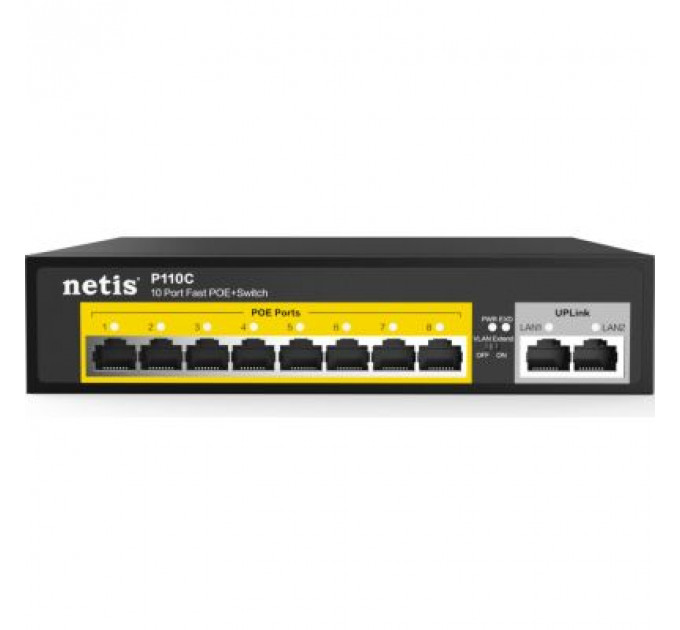 Комутатор мережевий Netis P110C