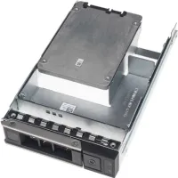 Накопичувач SSD для сервера Dell 1.92TB SSD SAS 12Gbps RI FIPS-140 SED 512e 2.5" w/3.5" HYB CARR PM6 1 DWPD CUS Kit (345-BBWE)