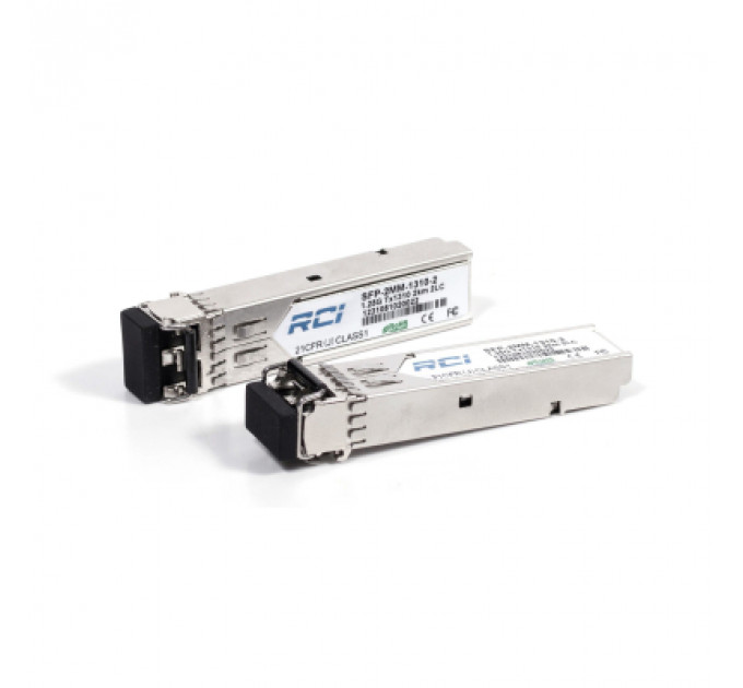 Модуль SFP 1G, 2km, 2LC, Tx 1310nm RCI (SFP-2MM-1310-2)