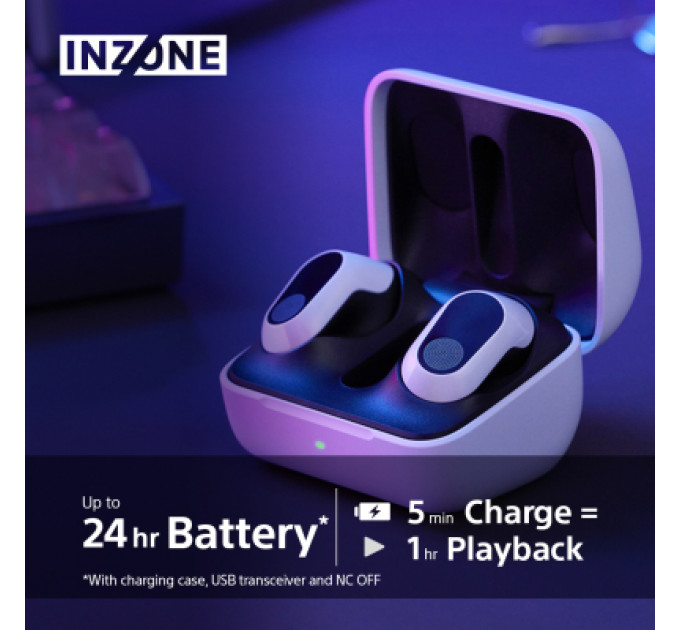 Навушники Sony INZONE Buds White (WFG700NW.CE7)