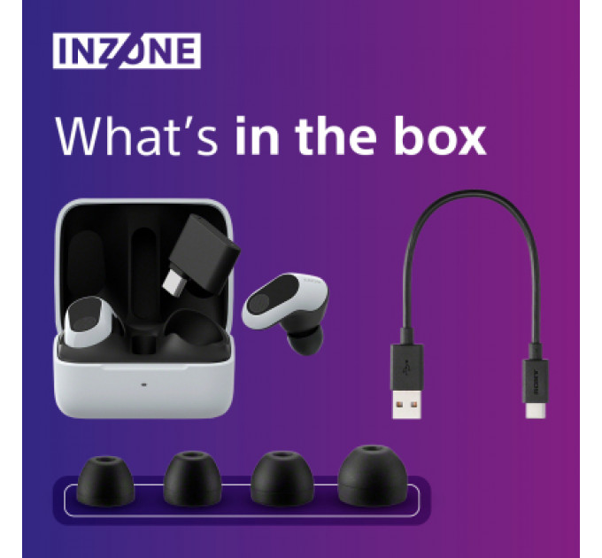 Навушники Sony INZONE Buds White (WFG700NW.CE7)