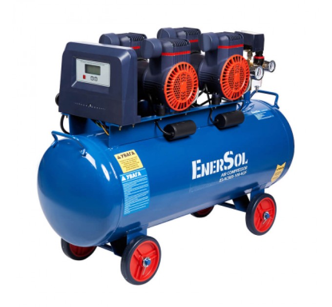 Enersol Компресор Enersol безолійний, 885 л/хв, 3.36 кВт, 46.5 кг (ES-AC885-100-4OF)