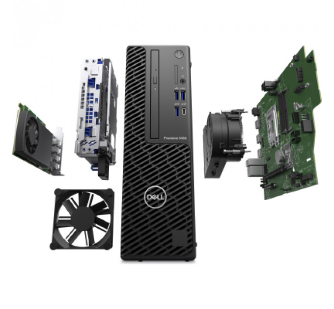 Комп'ютер Dell Precision 3460 SFF / i7-14700, 16, 512, кл+м, Win11P (N304P3460SFF)
