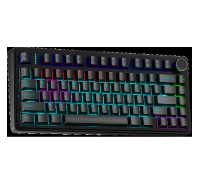 Клавіатура Aula F75 keycap KRGD Blue USB UA Black (6948391202846)
