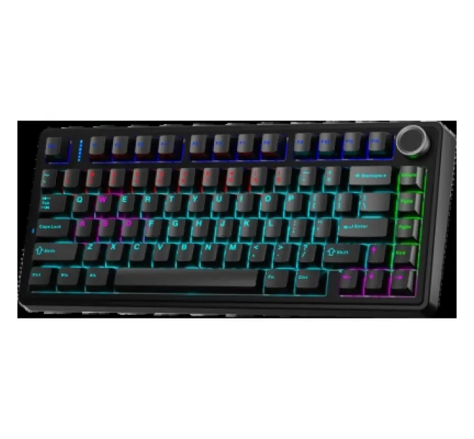 Клавіатура Aula F75 keycap KRGD Blue USB UA Black (6948391202846)