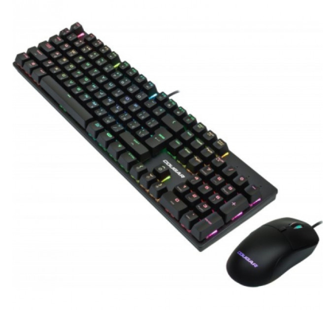 Комплект Cougar Combat Keyboard and Mouse USB Black (Combat)