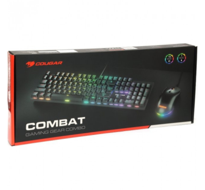 Комплект Cougar Combat Keyboard and Mouse USB Black (Combat)