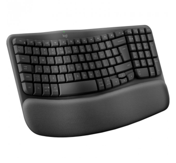 Клавіатура Logitech Wave Keys For Business Bluetooth/Wireless UA Black (920-012334)
