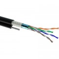 OK-Net Кабель мережевий OK-Net SFTP 305м cat.5e зовнішній, трос (SF/UTP-cat.5E) (КППЭОт-ВП (100) 4*2*0,51 / 500)