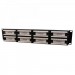 Cablexpert Патч-панель 19" 48xRJ-45 UTP cat.5е, 2U, тип 110 Cablexpert (NPP-C548CM-001)