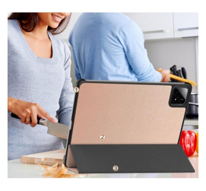 Чохол до планшета BeCover Smart Case Xiaomi Pad 7 / 7 Pro 11.2" Rose Gold (712812)