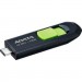 USB флеш накопичувач ADATA 32GB UC300 Black/Green Type-C USB 3.2 (ACHO-UC300-32G-RBK/GN)