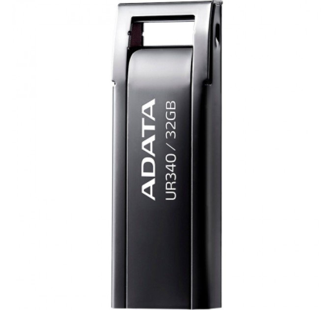 USB флеш накопичувач ADATA 32GB UR340 Black USB 3.2 (AROY-UR340-32GBK)