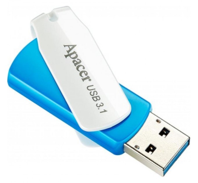 Apacer USB флеш накопичувач Apacer 128GB AH357 Ocean Blue USB 3.2 (AP128GAH357U-1)