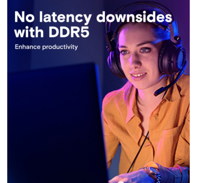 Micron Модуль пам'яті для ноутбука SoDIMM DDR5 16GB 5600 MHz Micron (CT16G56C46S5T)