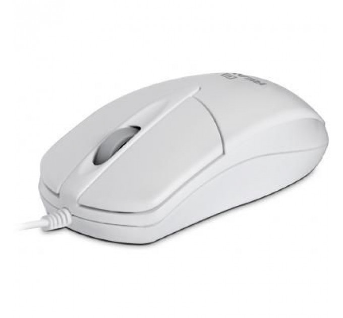 Мишка REAL-EL RM-211, USB, white