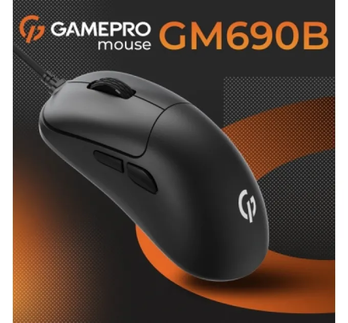 GamePro Мишка GamePro GM690B USB Black (GM690B)