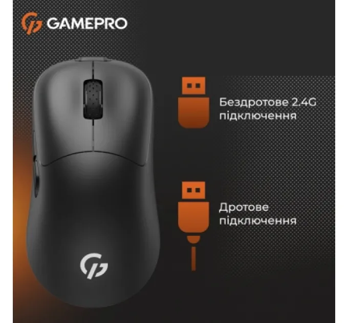 Мишка GamePro GM990B Wireless Black (GM990B)