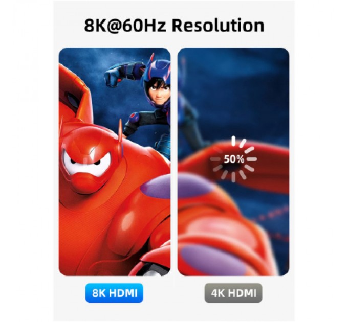Кабель мультимедійний HDMI to HDMI 3.0m v2.1 Cabletime (CA914562)