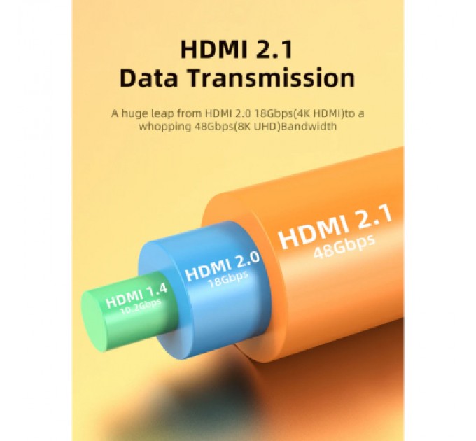 Кабель мультимедійний HDMI to HDMI 100.0m v2.1 AOC Cabletime (CA914555)