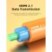 Кабель мультимедійний HDMI to HDMI 100.0m v2.1 AOC Cabletime (CA914555)