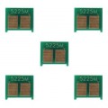 Чип для картриджа HP CLJ CP5220/5225 Yellow BASF (WWMID-71853)