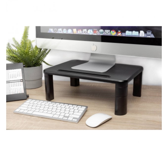 Digitus Підставка до монітора Digitus Ergonomic Monitor Riser, black (DA-90458)