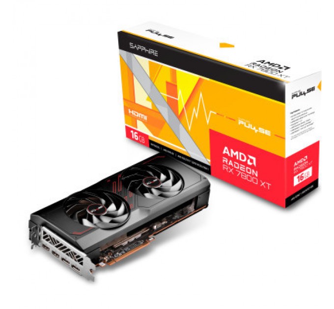 Sapphire Відеокарта Sapphire Radeon RX 7800 XT 16GB PULSE (11330-02-20G)