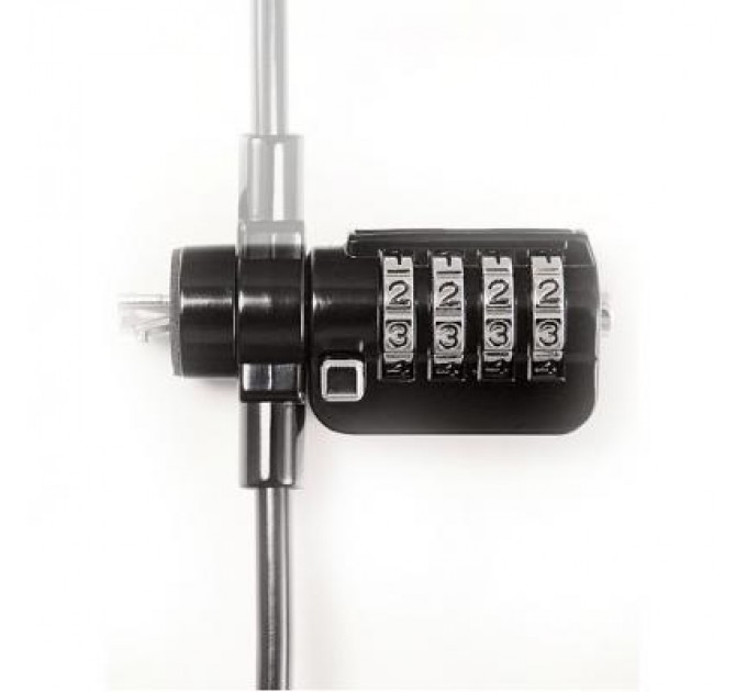 Тросик із замком до ноутбука Grand-X Notebook Number Lock GXL-02 (GXL-02)