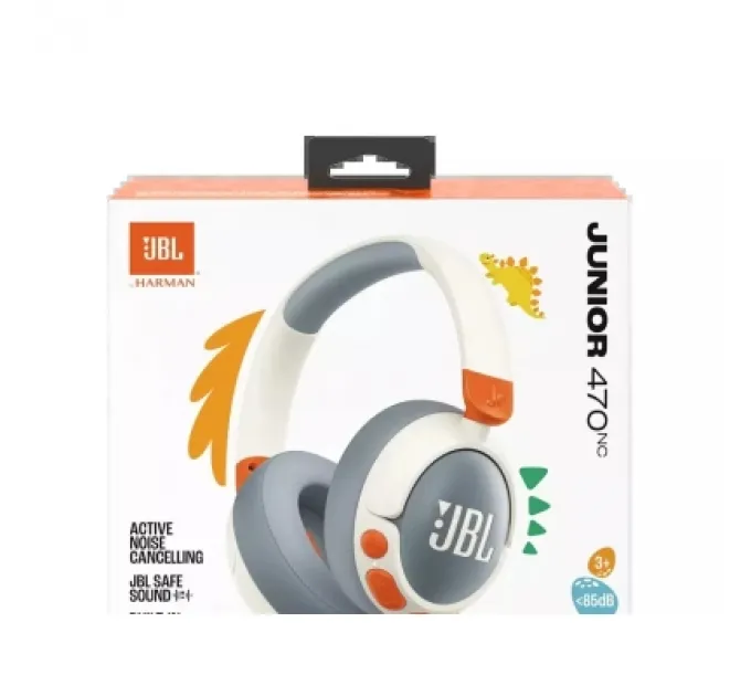 Навушники JBL JR 470 NC White (JBLJR470NCWHT)
