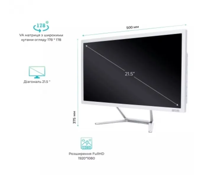 Комп'ютер Artline Business F25 (F25v15w)