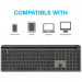 Клавіатура Jlab Epic Bluetooth/Wireless Black (IEUGBKJBUDSKEYRBLK4)