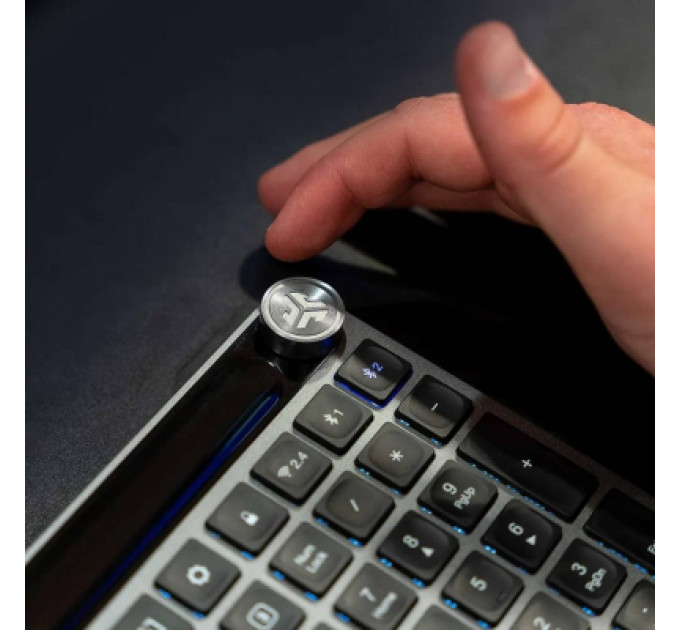 Клавіатура Jlab Epic Bluetooth/Wireless Black (IEUGBKJBUDSKEYRBLK4)