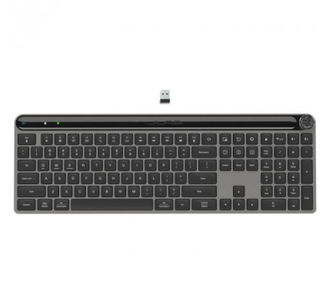 Клавіатура Jlab Epic Bluetooth/Wireless Black (IEUGBKJBUDSKEYRBLK4)
