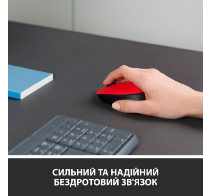 Мишка Logitech M171 Red (910-004641)