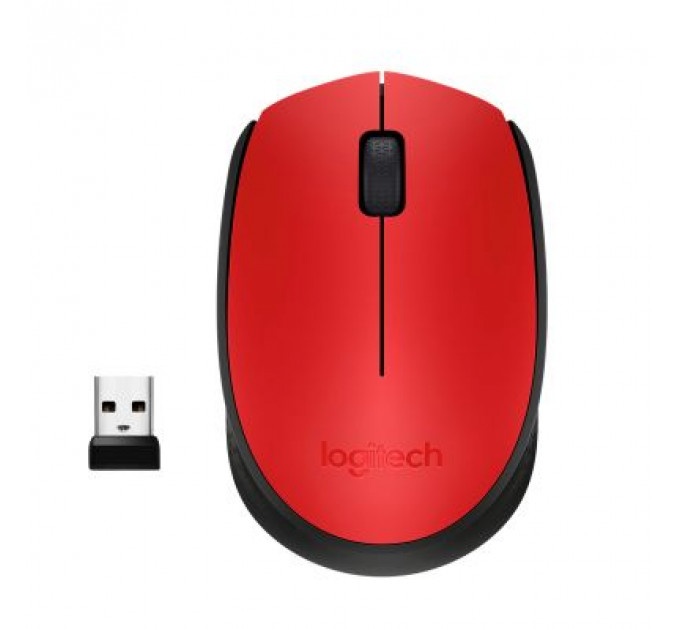Мишка Logitech M171 Red (910-004641)