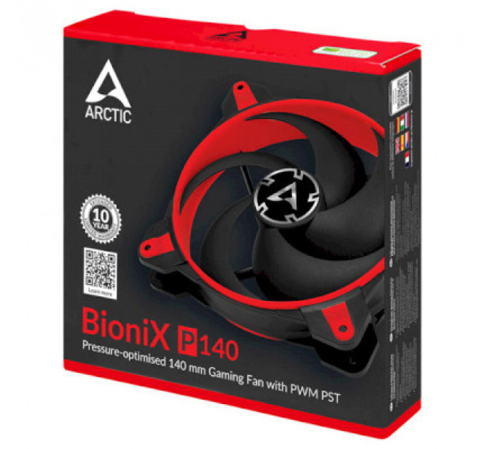 Кулер до корпусу Arctic BioniX P140 Red (ACFAN00127A)
