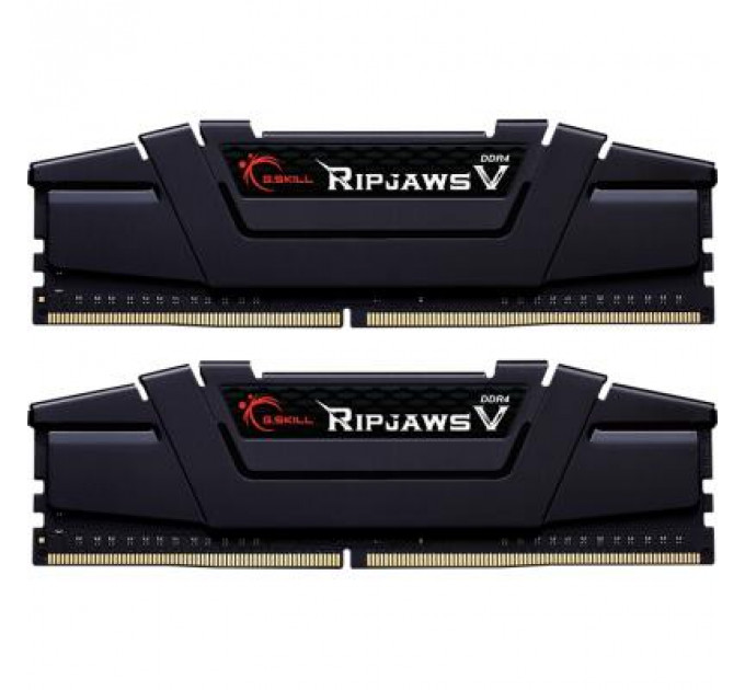 Модуль пам'яті для комп'ютера DDR4 62GB (2x32GB) 2666 MHz Ripjaws V G.Skill (F4-2666C18D-64GVK)