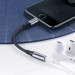 Ugreen Перехідник Lightning to 3.5mm 10cm Headphone Jack Adapter Model US211 gray Ugreen (30756)