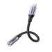 Ugreen Перехідник Lightning to 3.5mm 10cm Headphone Jack Adapter Model US211 gray Ugreen (30756)